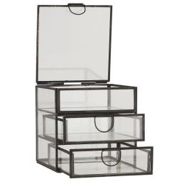 glass-chest-with-3-drawers-and-lid-black-by-ib-laursen