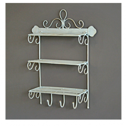 triple-wall-shelf-with-3-hooks-ivory-h45-cm-by-originals