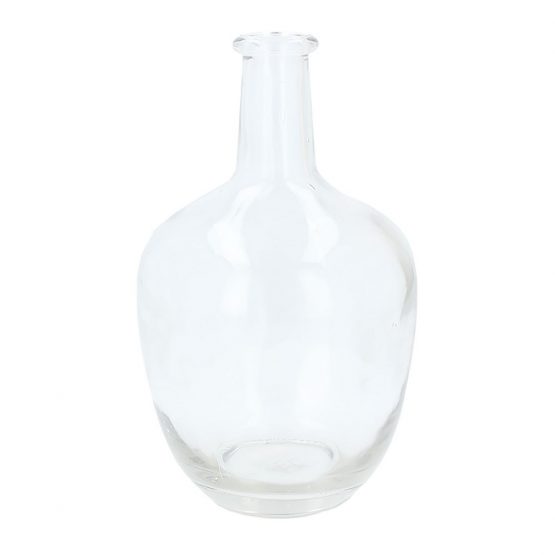 clear-glass-vase-30cm-rum-bottle-large-by-gisela-graham