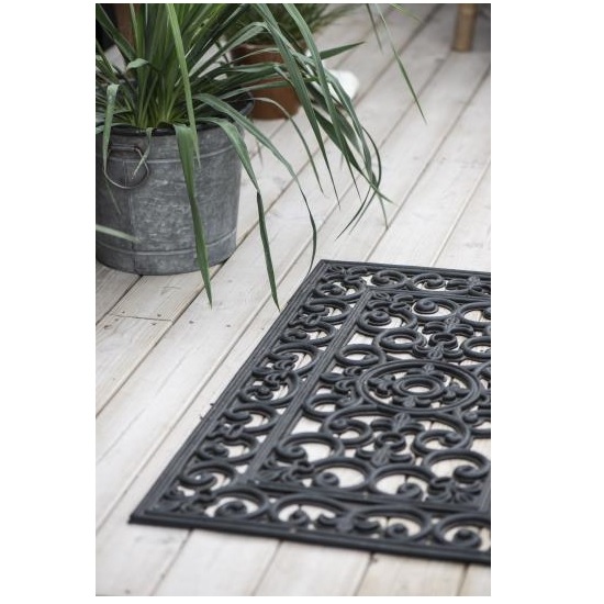 doormat-rubber-filigran-black-75x45-cm-by-ib-laursen