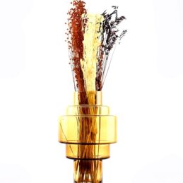 large-handmade-glass-vase-amber-h35-cm