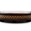 dark-brown-wooden-base-with-yellow-pattern-34-cm-for-glass-dome
