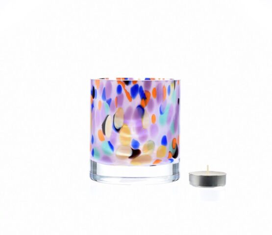 handmade-thick-glass-candle-holder-colorful-h11cm