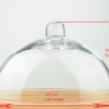 Handmade Glass Display Cover Cloche Bell Dome With Knob Tall 15 cm x 24.5 cm