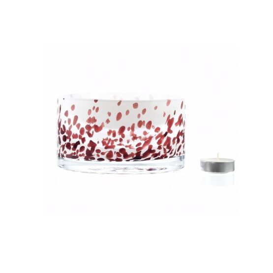multicolour-handmade-glass-bowl-candle-holder-o15-cm-burgundy