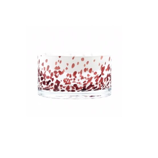 multicolour-handmade-glass-bowl-candle-holder-o15-cm-burgundy