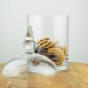 Handmade Glass Cookie Sweet Storage Jar With Lid H:35 cm