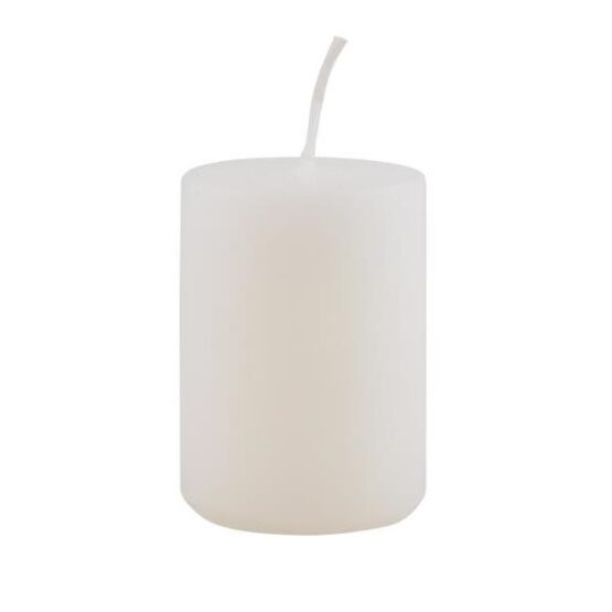 set-of-2-pillar-candle-white-small-by-ib-laursen