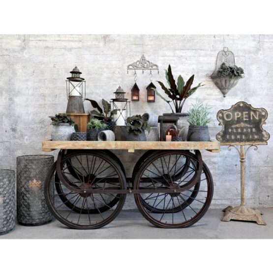 flower-pot-with-pattern-h29-cm-antique-black-by-chic-antique