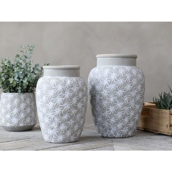 colmar-vase-with-flowers-h36-5-cm-french-grey-by-chic-antique