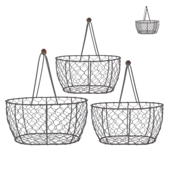 metal-oval-baskets-set-of-3-by-gisela-graham