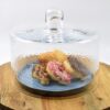textured-decorative-glass-dome-cover-with-handle-h23-cm-x-28-5-cm