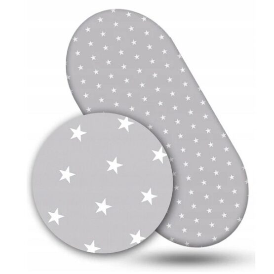 fitted-sheet-fit-moses-basket-pram-90x40-cm-small-stars-grey