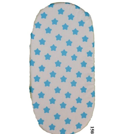 fitted-sheet-fit-moses-basket-pram-90x40-cm-stars-blue