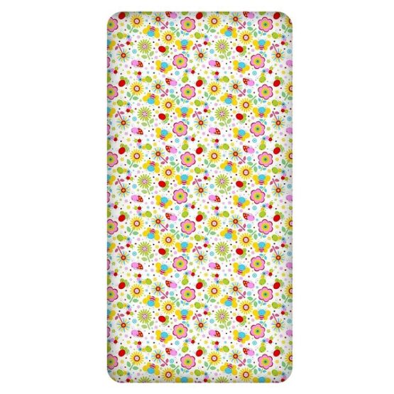 fitted-sheet-fit-moses-basket-pram-90x40-cm-bees-colourful