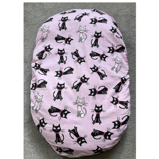 pink-fitted-sheet-fit-moses-basket-pram-90x40-cm-black-cats