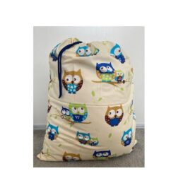 kids-cotton-drawstring-bag-60x50-cm-100-cotton-owls-yellow