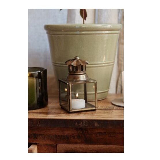 small-square-brass-glass-lantern-h12-cm-by-ib-laursen