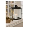 glass-lantern-oblong-rounded-roof-black-28-cm-by-ib-laursen