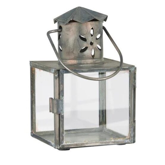small-square-zinc-glass-lantern-h11-5-cm-by-ib-laursen