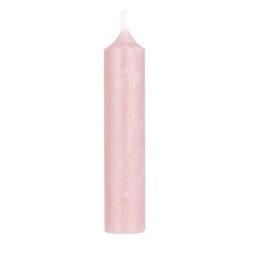 set-of-6-short-dinner-rustic-pink-candles-by-ib-laursen