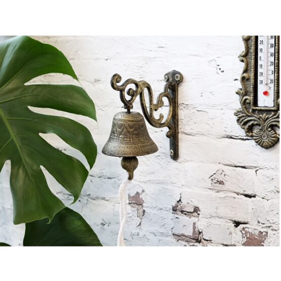 antique-brass-cast-iron-wall-bell-by-chic-antique