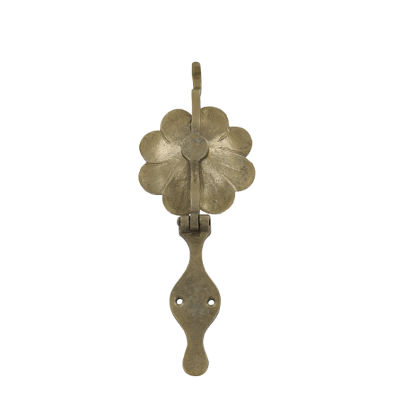 antique-brass-iron-flower-door-knocker-by-chic-antique